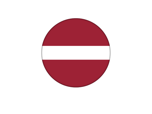 Flag of Latvia.