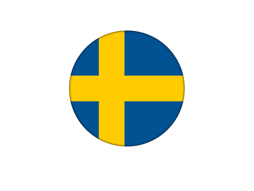 Flag of Sweden.